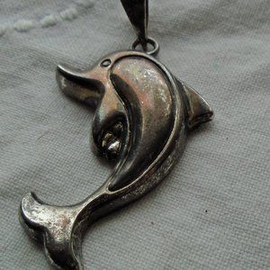 Large dolphin pendant